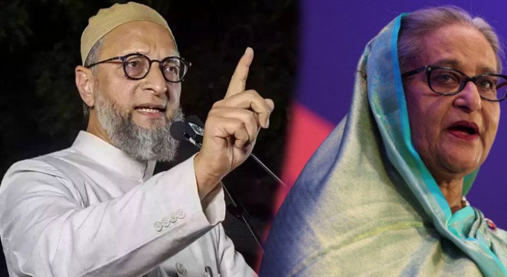 মুস্তাফিজকে ফেরত পাঠানো হলে হাসিনাকে কেন নয়, প্রশ্ন ওয়েইসির